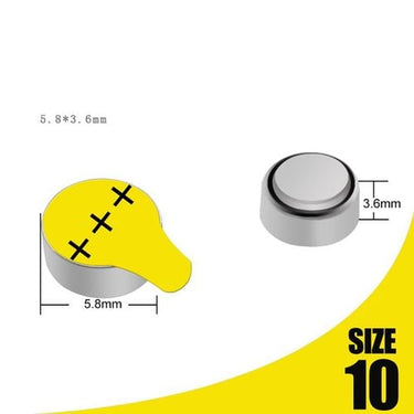 A10 Battery (For T11 Premium Hearing Aid)